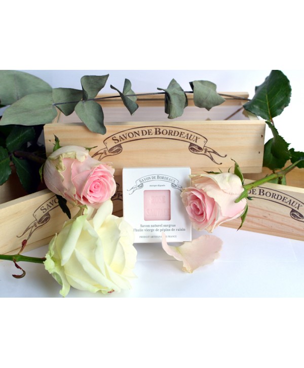 Savon naturel Rose Sauvage - Prestige - 150 grammes