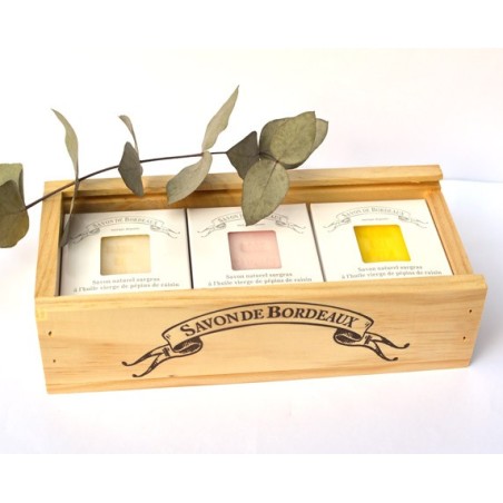 Coffret Prestige "Fleurs" - 3 Savons Prestige