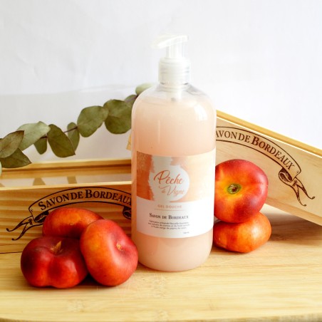 Gel douche artisanal Pêche de Vigne - 500 ml