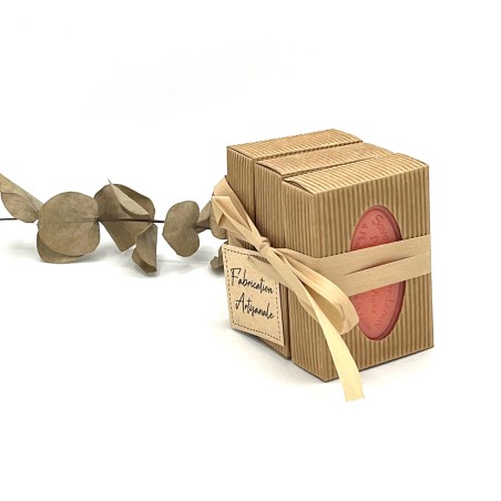 Coffret vignoble de trois savons tradition