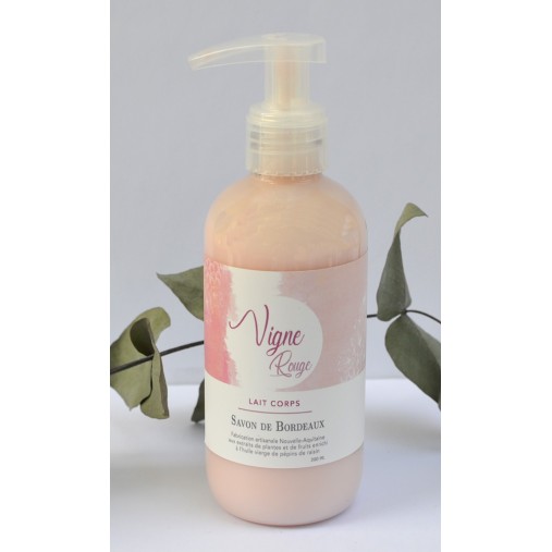 Lait corps artisanal Vigne Rouge 200ml