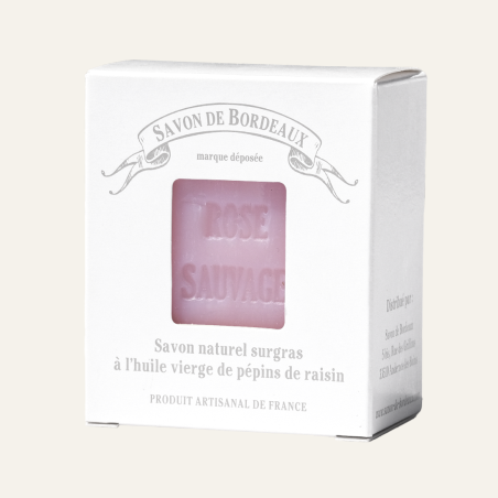 Savon naturel Rose Sauvage - Prestige - 150 grammes