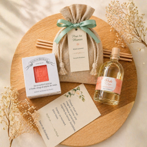 Coffret parfumé - Pêche de Vigne