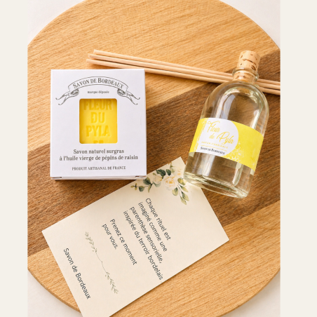 Parfum d'ambiance 100 ml et savon  150 gr - Fleur du Pilat