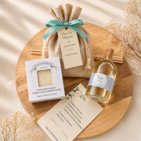 Coffret parfumé - Fleur de Jasmin