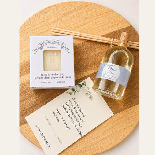 Cadeau Fête des Mères - Duo Parfumé Fleur de Jasmin
